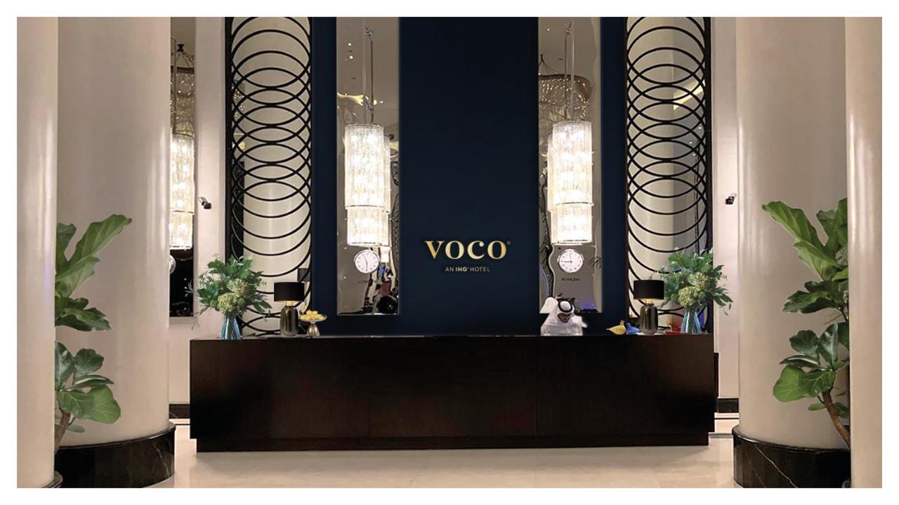 Voco - Riyadh, An Ihg Hotel - فندق فوكو الرياض, احدى فنادق مجموعة إنتركونتيننتال Riade Exterior foto The hotel's lobby